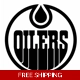 NHL Hockey Edmonton Oilers Die Cut Vinyl Decal s..