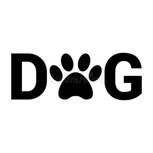 DOG Paw Pet Die Cut Vinyl Decal sticker