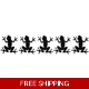 5 Frog line Die Cut Vinyl Decal sticker 5 Frog line Die Cut Vinyl Decal sticker