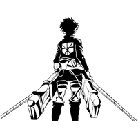 Attack on Titan Eren Jaegar anime..
