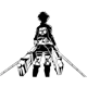 Attack on Titan Eren Jaegar anime Vinyl Decal st..