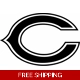 NFL Football Chicago Bears Die Cut Vinyl Decal s.. NFL Football Chicago Bears Die Cut Vinyl Decal s..