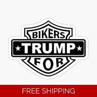 Bikers for Trump Die Cut Vinyl De..