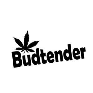 Budtender Marijuana 420 Weed Bud Die Cut Vinyl Decal sticker
