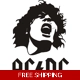 AC DC Rock Band Die Cut Vinyl Decal sticker AC DC Rock Band Die Cut Vinyl Decal sticker