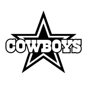 NFL Football Dallas Cowboys punisher Die Cut Vinyl Decal sticker
