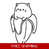 Bananya cat Anime Die C.. Bananya cat Anime Die C..