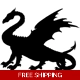 Mythical Dragon Die Cut Vinyl Decal sticker COPY Mythical Dragon Die Cut Vinyl Decal sticker COPY