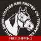 Funny Horse Die Cut Vinyl Decal sticker Funny Horse Die Cut Vinyl Decal sticker