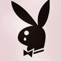 Playboy Bunny Crying Die Cut Viny..