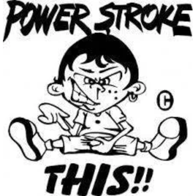 Ford Powerstroke This Die Cut Vinyl Decal sticker