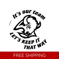 NHL Hockey Buffalo Sabres Die Cut..