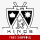 NHL Hockey Los Angeles Kings LA Die Cut Vinyl De..