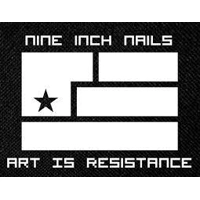 NIN Nine Inch Nails Music flag Ar..