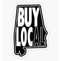 Alabama Buy Local Vinyl Decal sti..