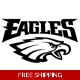 NFL Football Philadelphia Eagles die cut vinyl d..