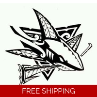 NHL Hockey San Jose Sharks Tribal..