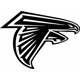 NFL Football Atlanta Falcons Die Cut Vinyl Decal..