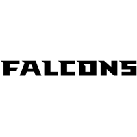 NFL Football Atlanta Falcons word..
