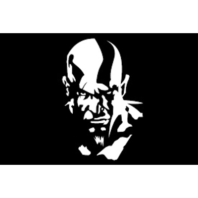 God of War Kratos Game Gaming Die Cut Vinyl Decal sticker COPY God of War Kratos Game Gaming Die Cut Vinyl Decal sticker COPY