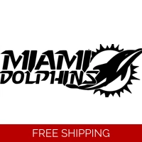 NFL Football Miami Dolphins vinyl..