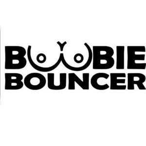 Boobie bouncer funny Die Cut Vinyl Decal sticker