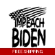 Impeach biden flag Die Cut Vinyl Decal