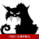Angry cat Die Cut Vinyl Decal sticker Angry cat Die Cut Vinyl Decal sticker
