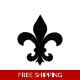 NFL Football New Orleans Saints vinyl decal stic.. NFL Football New Orleans Saints vinyl decal stic..
