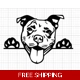 Bully Life Dog pitbull Pet Die Cut Vinyl Decal s.. Bully Life Dog pitbull Pet Die Cut Vinyl Decal s..