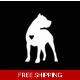 pitbull dog heart silhouette Pet Die Cut Vinyl D.. pitbull dog heart silhouette Pet Die Cut Vinyl D..