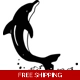 Dolphin Die Cut Vinyl Decal sticker Dolphin Die Cut Vinyl Decal sticker