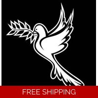 Dove Die Cut Vinyl Decal sticker