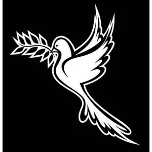 Dove Die Cut Vinyl Decal sticker