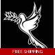 Dove Die Cut Vinyl Decal sticker Dove Die Cut Vinyl Decal sticker