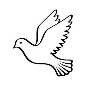 Dove Die Cut Vinyl Decal sticker