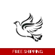 Dove Die Cut Vinyl Decal sticker Dove Die Cut Vinyl Decal sticker