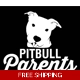 Pitbull parents dog Pet Die Cut Vinyl Decal stic.. Pitbull parents dog Pet Die Cut Vinyl Decal stic..