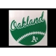 MLB Baseball Oakland athletics A's Die Cut Vinyl..