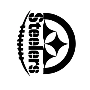 NFL Football Pittsburgh Steelers die cut vinyl decal