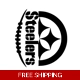 NFL Football Pittsburgh Steelers die cut vinyl d.. NFL Football Pittsburgh Steelers die cut vinyl d..