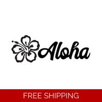 Hawaii state Aloha hibiscus Die C..