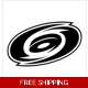 NHL Hockey Carolina Hurricanes Die Cut Vinyl Dec.. NHL Hockey Carolina Hurricanes Die Cut Vinyl Dec..