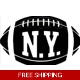 NFL Football New York Giants die cut vinyl decal NFL Football New York Giants die cut vinyl decal