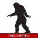 igfoot Sasquatch Die Cut Vinyl Decal sticker igfoot Sasquatch Die Cut Vinyl Decal sticker