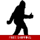 Bigfoot Sasquatch Die Cut Vinyl Decal sticker Bigfoot Sasquatch Die Cut Vinyl Decal sticker