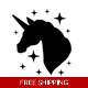 Unicorn star Die Cut Vinyl Decal sticker Unicorn star Die Cut Vinyl Decal sticker