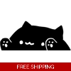 Cat Die Cut Vinyl Decal.. Cat Die Cut Vinyl Decal..