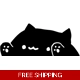Cat Die Cut Vinyl Decal sticker Cat Die Cut Vinyl Decal sticker