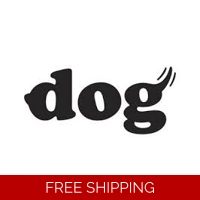 DOG tail wag Die Cut Vinyl Decal ..